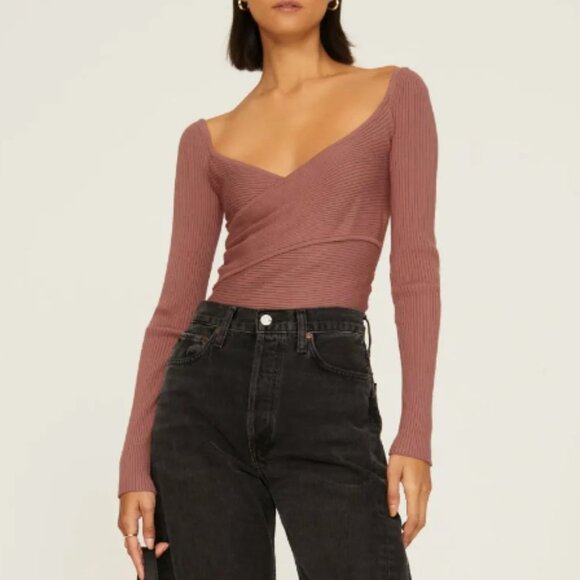 Joe's Jeans Colbie Cross Front Top size medium - Picture 1 of 7